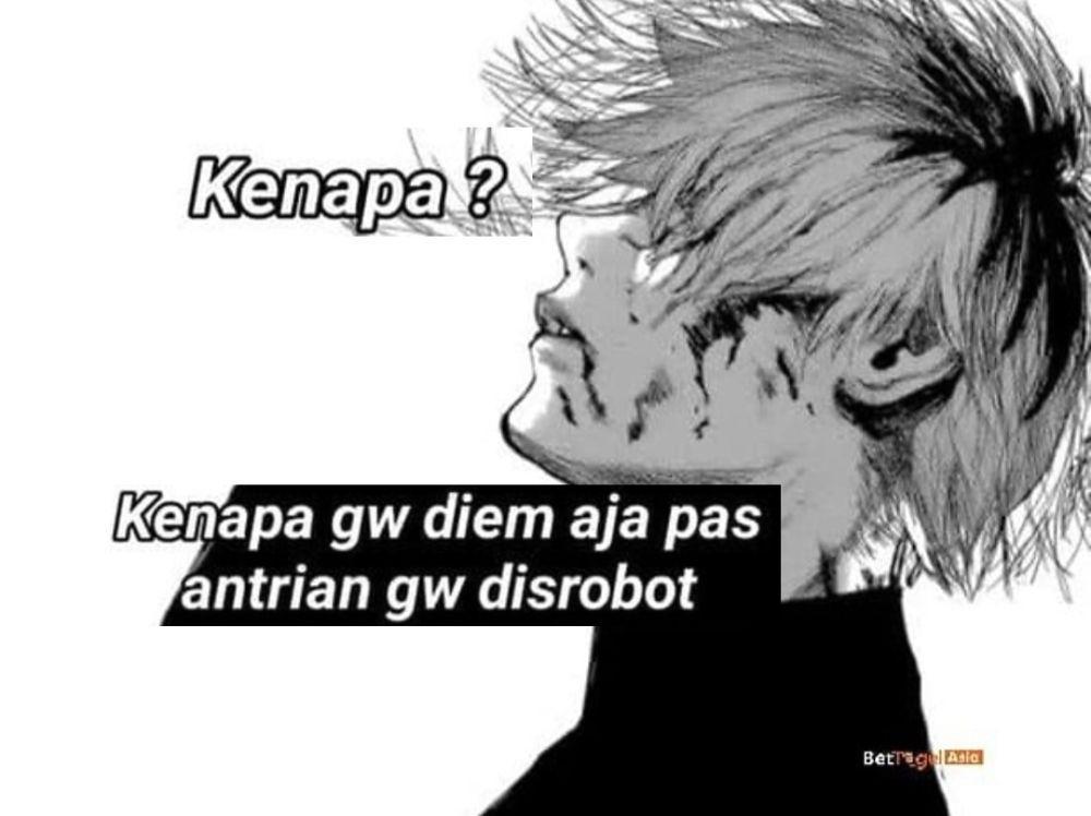 9 Meme Galau dengan Nasib Sendiri, Meratapi Hidup Sambil Nangis Kejer