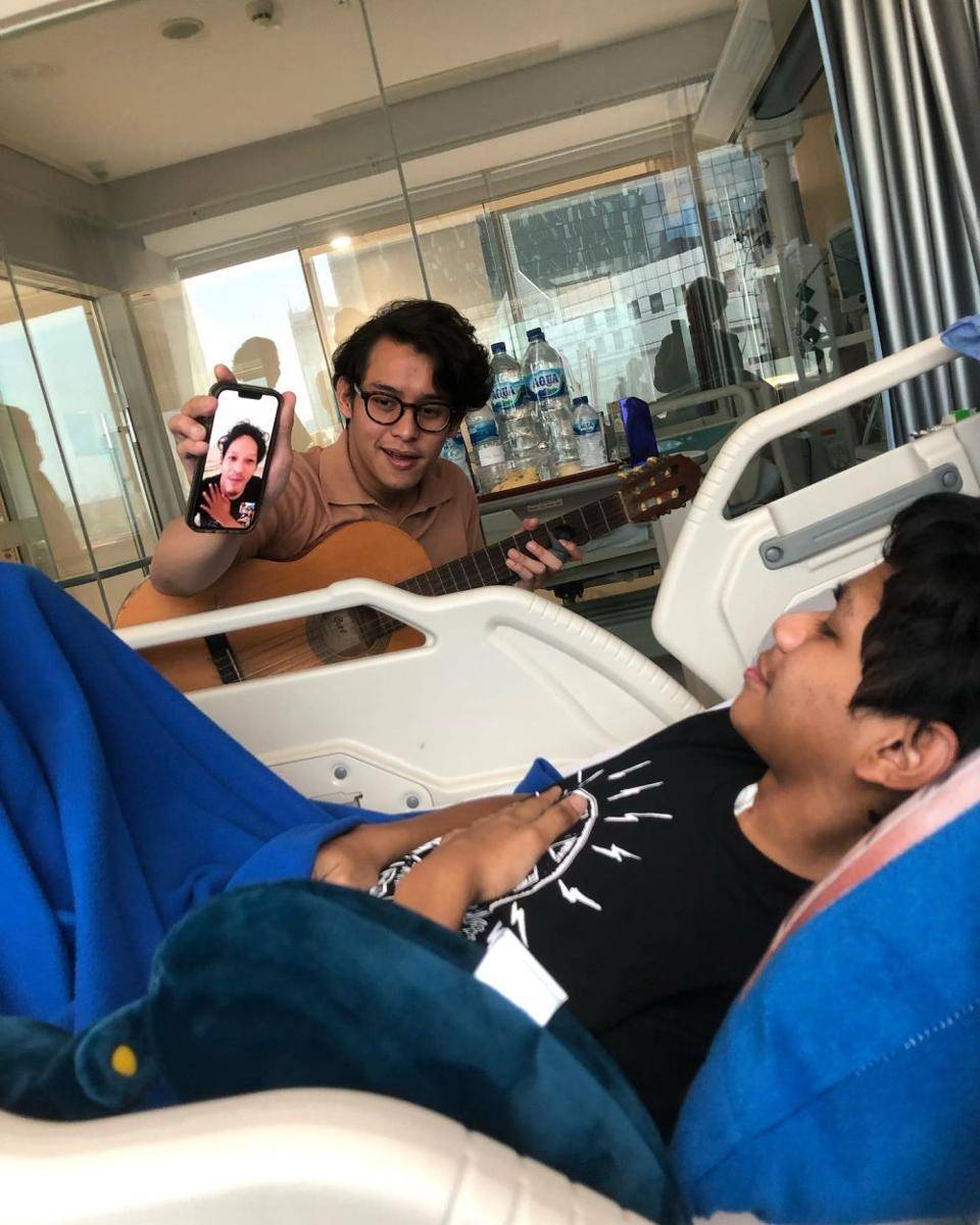 potret Ardhito Pramono jenguk David Ozora (instagram.com/ardhitopramono)