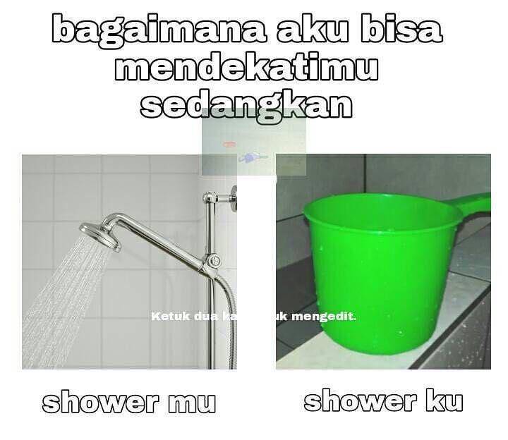 ilustrasi meme insecure sama gebetan kaya (instagram.com/deritasosmed)