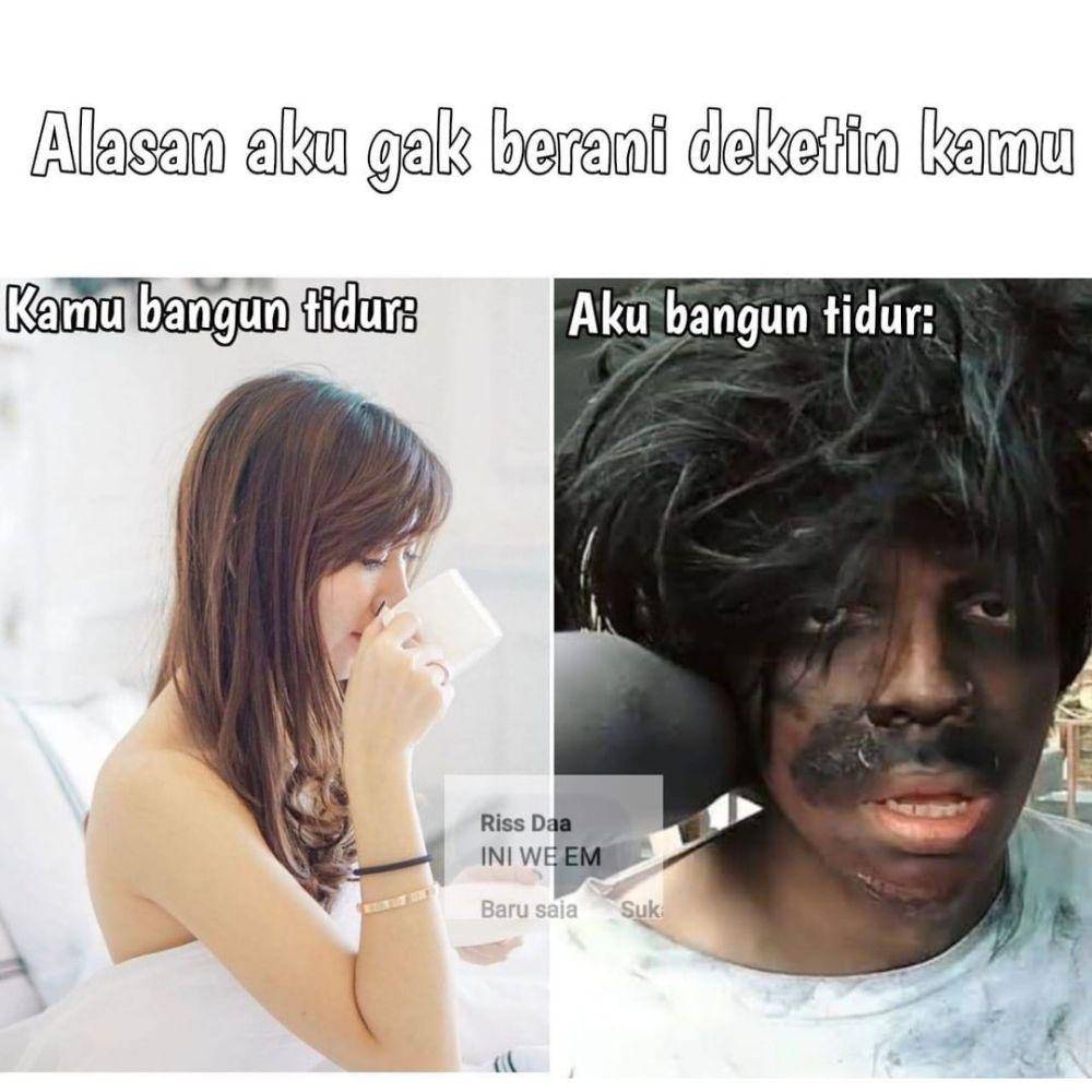 ilustrasi meme insecure sama gebetan kaya (instagram.com/deritasosmed)