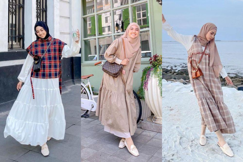 9 Inspirasi Dress untuk Traveling ala Selebgram Richa Etika Ulhaq