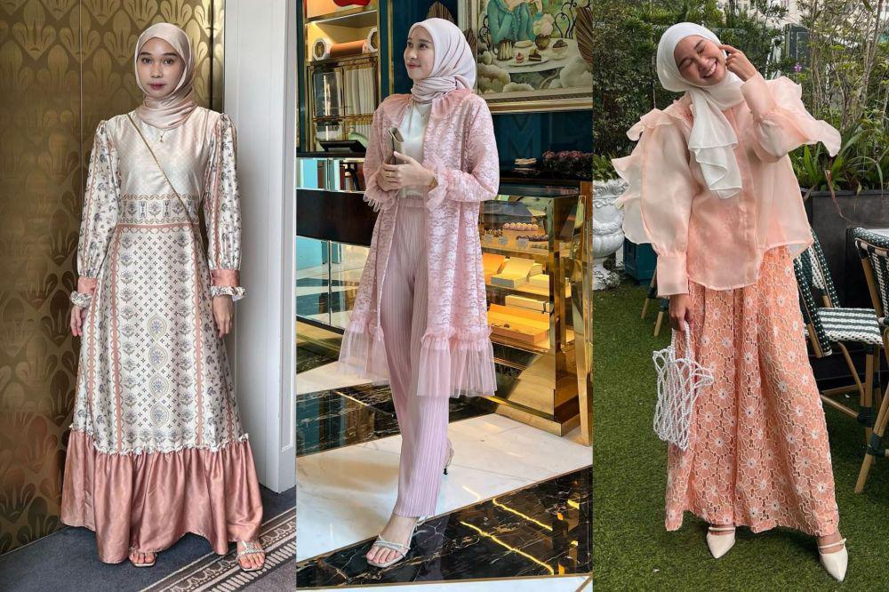 9 OOTD Hijab Pendamping Wisuda ala Astri Ratnasari, Super Classy!