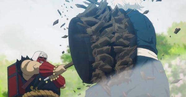 Keiun menyerang Gabimaru ( Dok. Mappa / Jigokuraku )