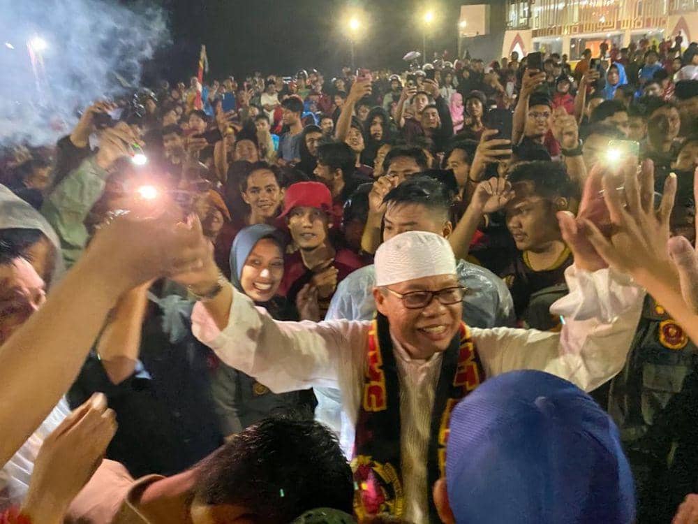 Rayakan PSM Juara, Taufan Pawe Undang Suporter Nobar di Parepare