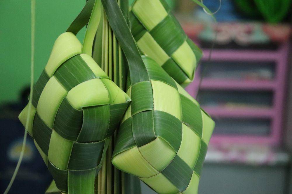ilustrasi ketupat (unsplash.com/Mufid Majnun)