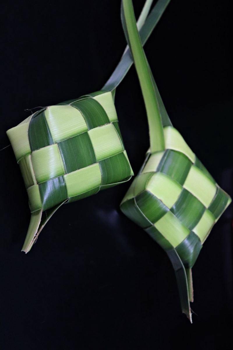 ilustrasi ketupat (unsplash.com/Mufid Majnun)