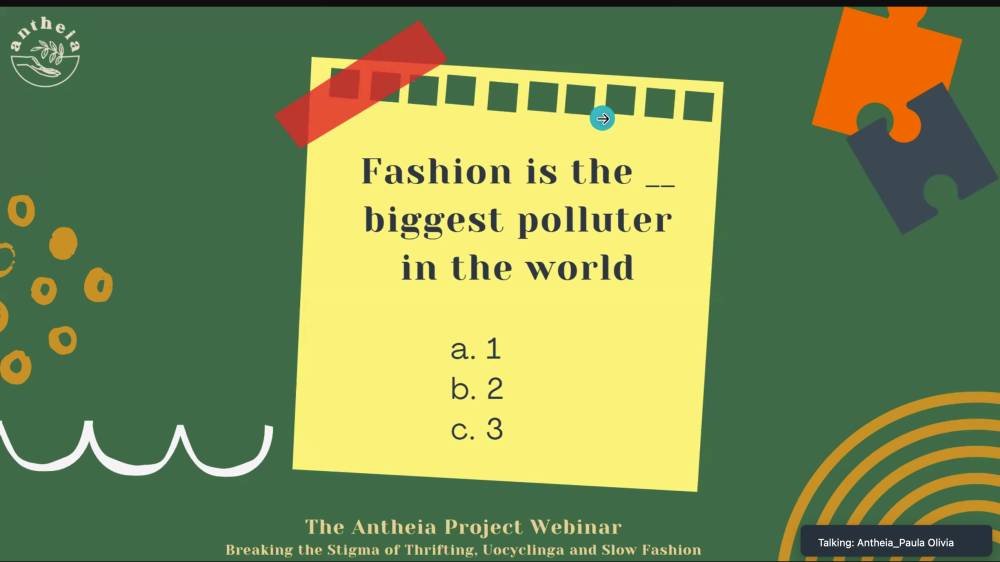 Potret Sesi Pengenalan Materi Webinar The Antheia Project (IDN Times/Najah Najmia)