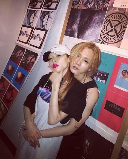 HyunA dan DAWN (instagram.com/hyuna_dawn9294)