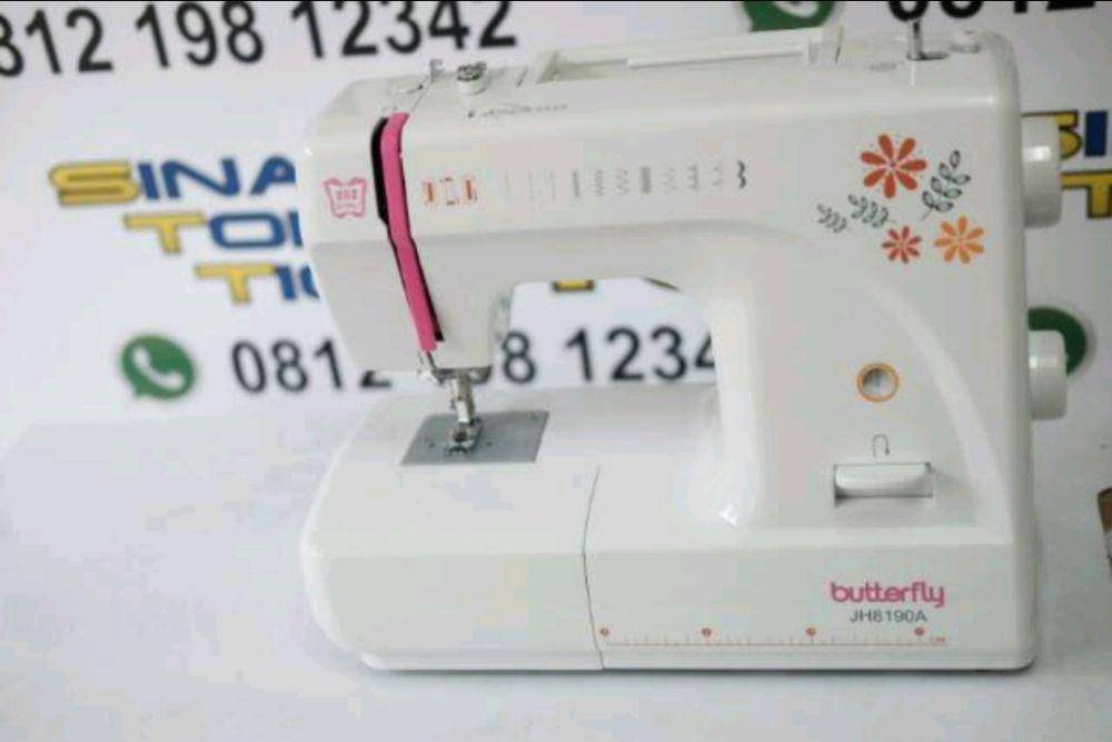 potret mesin jahit Butterfly JH 8190S (dok. Shopee/sinartokotigamesinjahit)