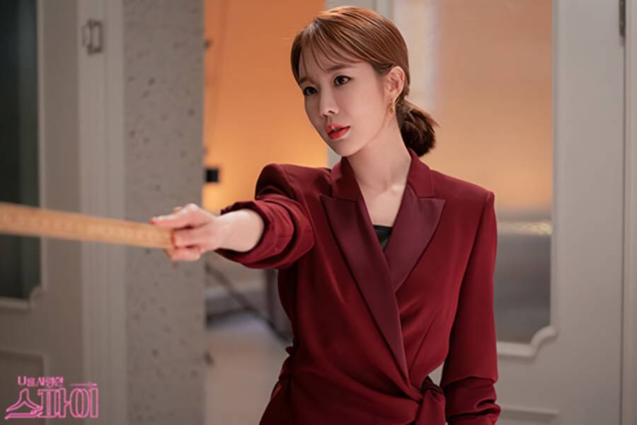 Yoo In Na di The Spies Who Loved Me (dok. MBC/The Spies Who Loved Me)