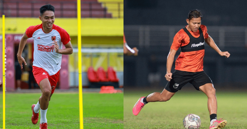 Gelandang PSM Makassar, Akbar Tanjung - Gelandang Borneo FC, Adam Alis. (Kolase Berbagai Sumber)