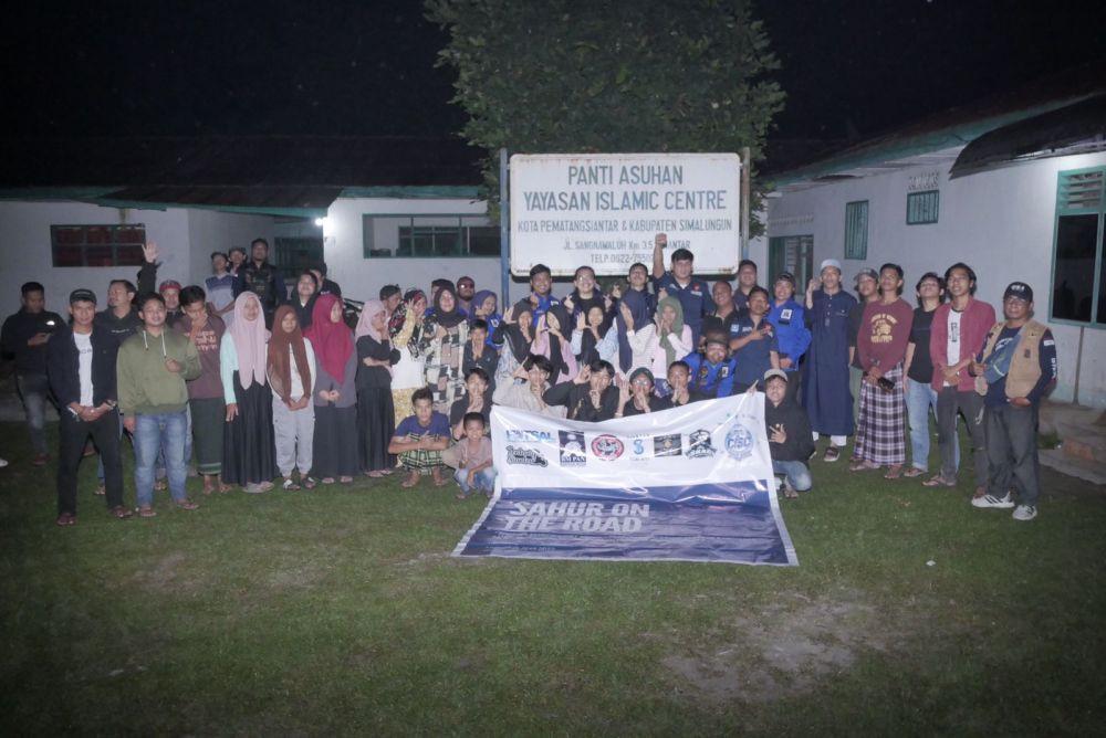 9 Organisasi Pemuda Siantar Kolaborasi Gelar Sahur On The Road