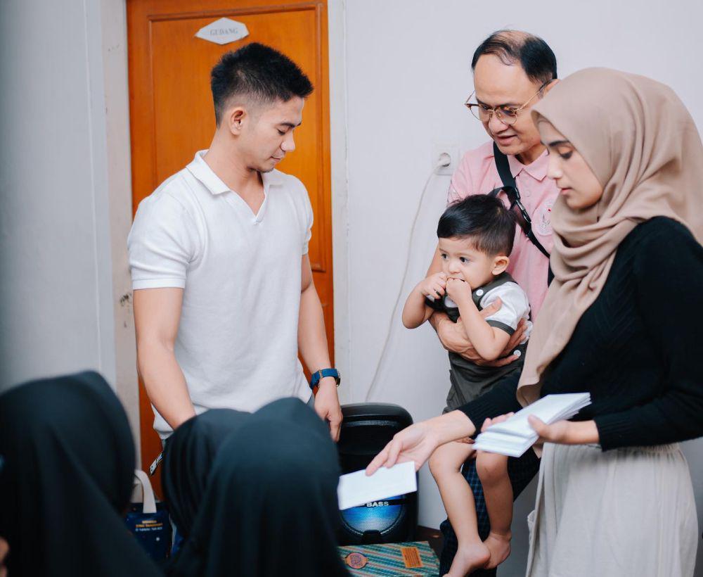 potret perayaan ulang tahun Baihaqqi Syaki Ramadhan (Radian Anggawijaya via instagram.com/nadyamustikarahayu)