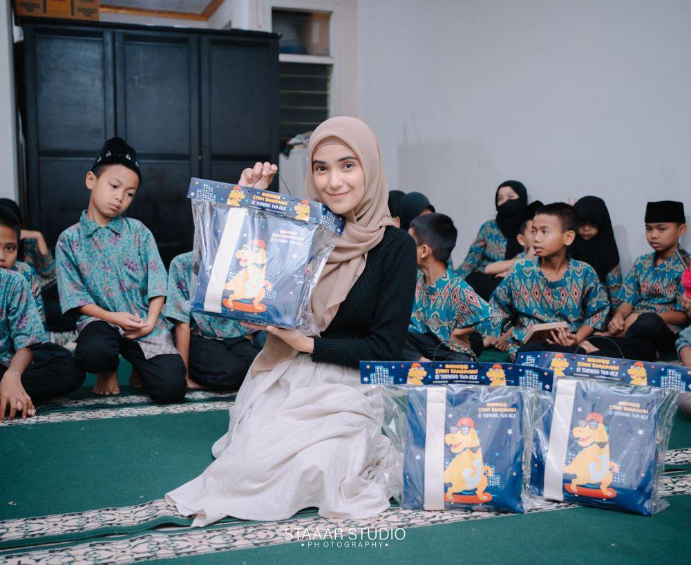 potret perayaan ulang tahun Baihaqqi Syaki Ramadhan (Radian Anggawijaya via instagram.com/nadyamustikarahayu)