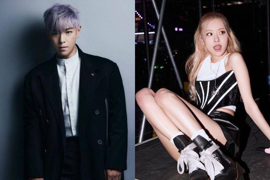 T.O.P (instagram.com/choi_seung_hyun_tttop) | Rose BLACKPINK (instagram.com/roses_are_rosie)