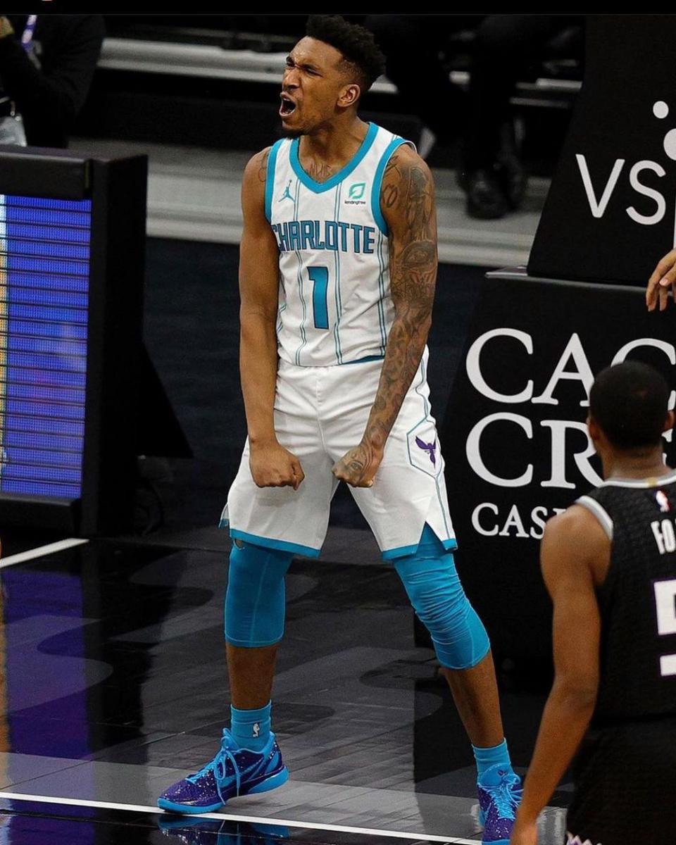 Malik Monk saat berseragam Charlotte Hornets. (instagram.com/ahmad_monk)