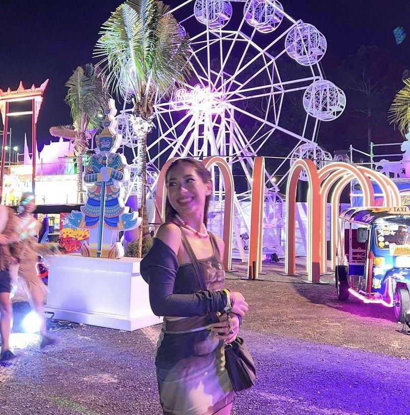 Abel Cantika nonton Rolling Loud Thailand (instagram.com/abellyc)