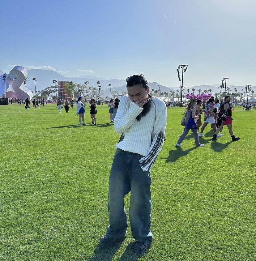 Gangga Kusuma nonton festival musik Coachella (instagram.com/ganggaksm)