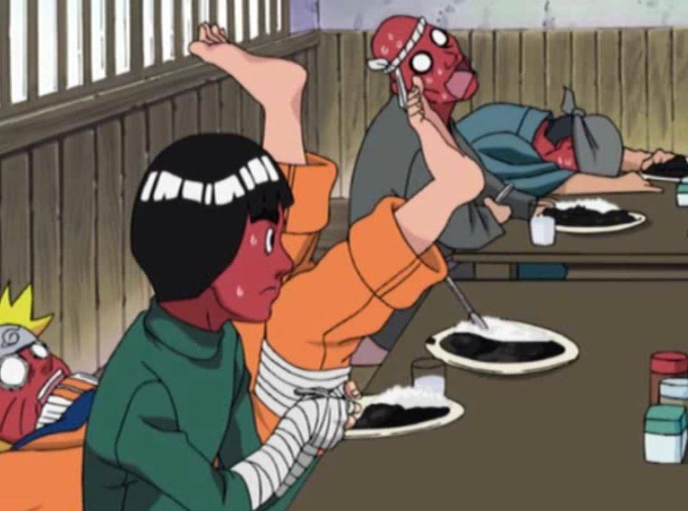 Rock Lee dan Naruto di Naruto (dok. Pierrot/Naruto)