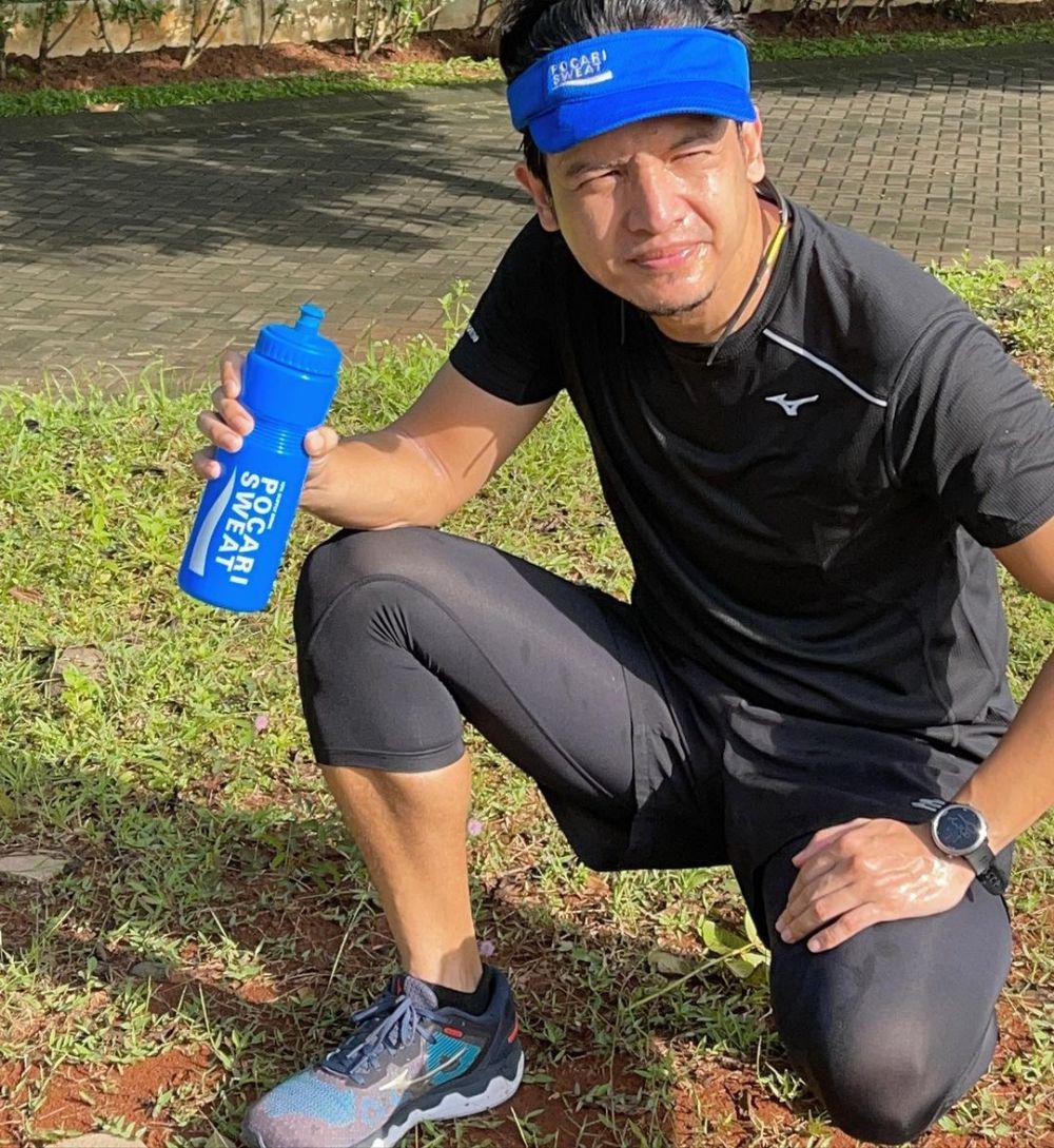 potret Dimas Seto saat olahraga (instagram.com/dimasseto_1)