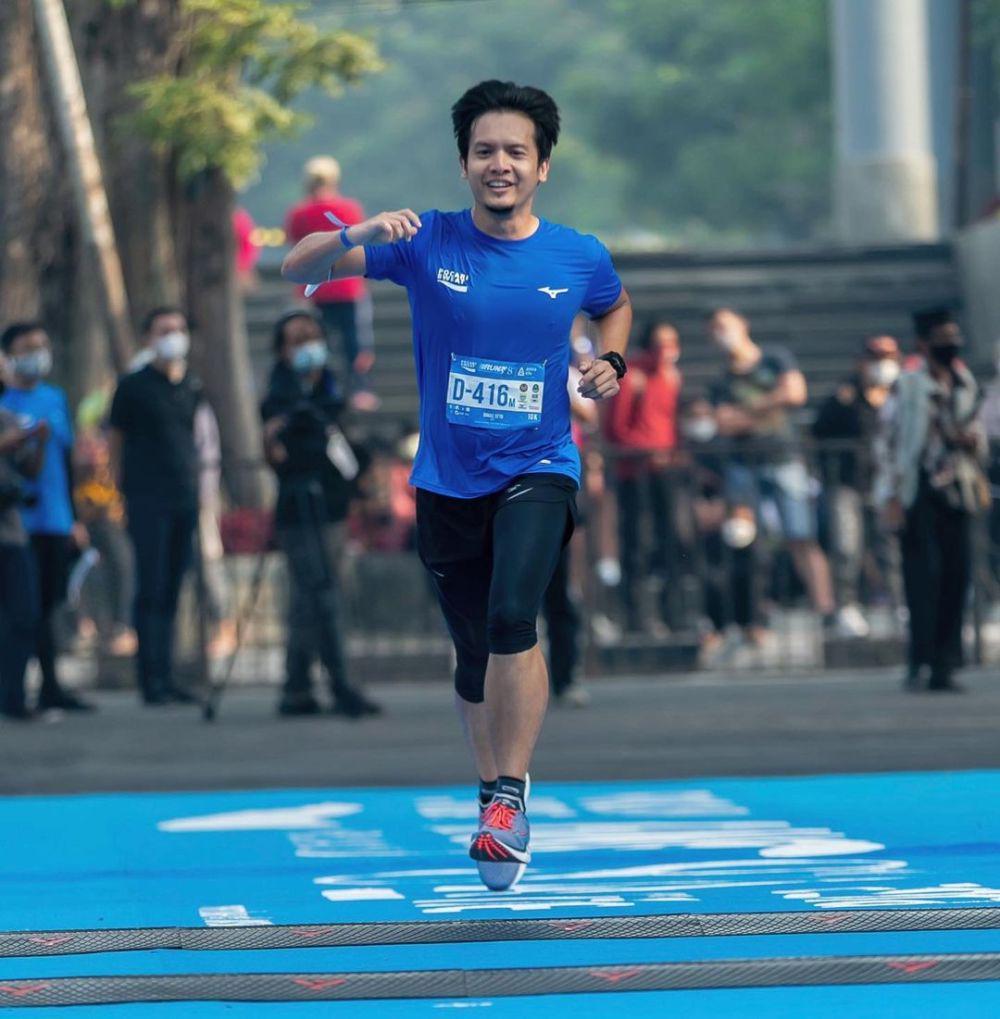 potret Dimas Seto saat olahraga (instagram.com/dimasseto_1)