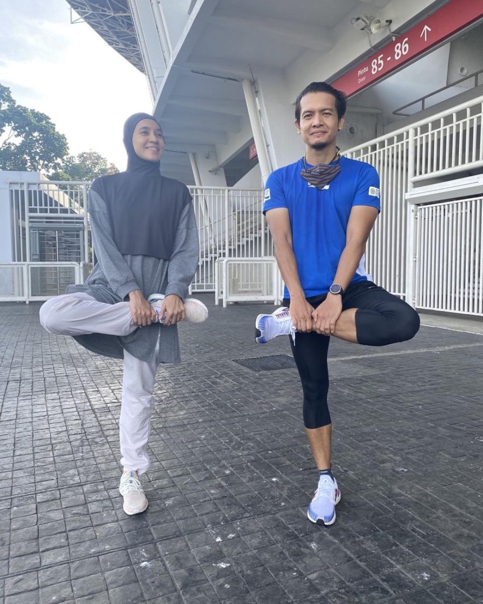 potret Dimas Seto saat olahraga (instagram.com/dimasseto_1)