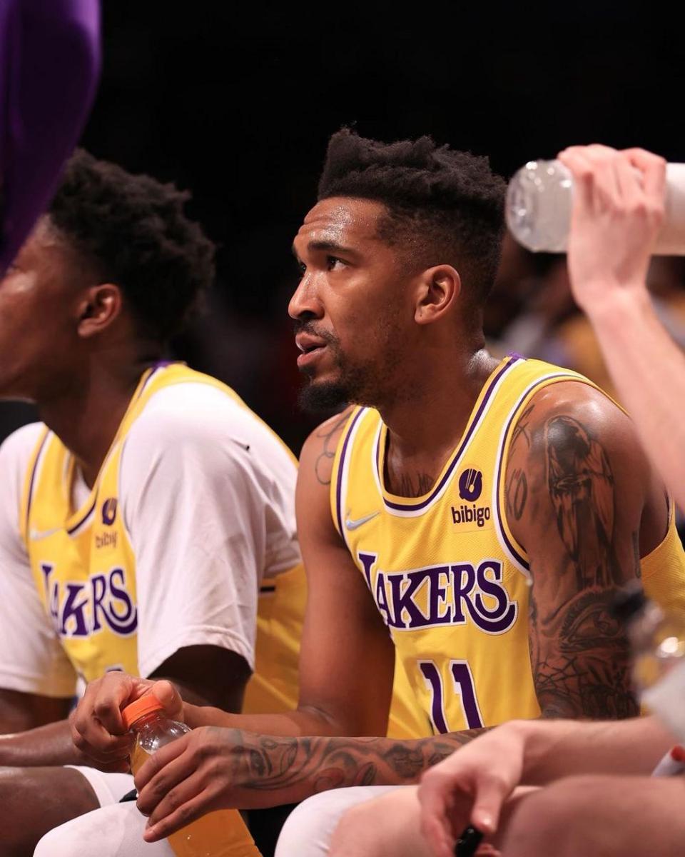 Malik Monk saat berseragam Los Angeles Lakers. (instagram.com/ahmad_monk)
