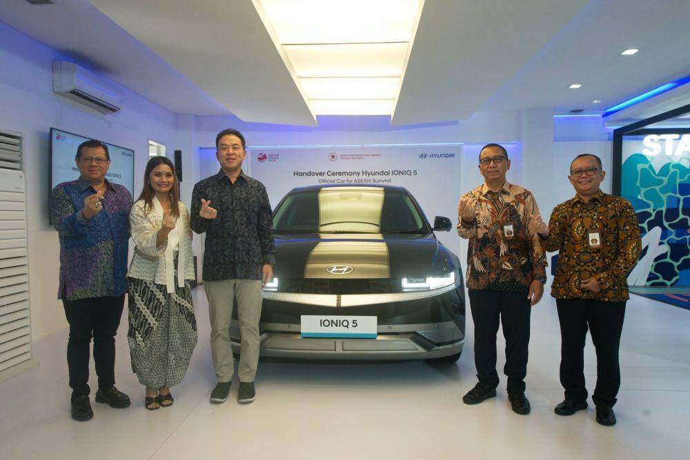 Hyundai serahkan ratusan Ioniq 5 untuk KTT ASEAN 2023 (dok. HMID)