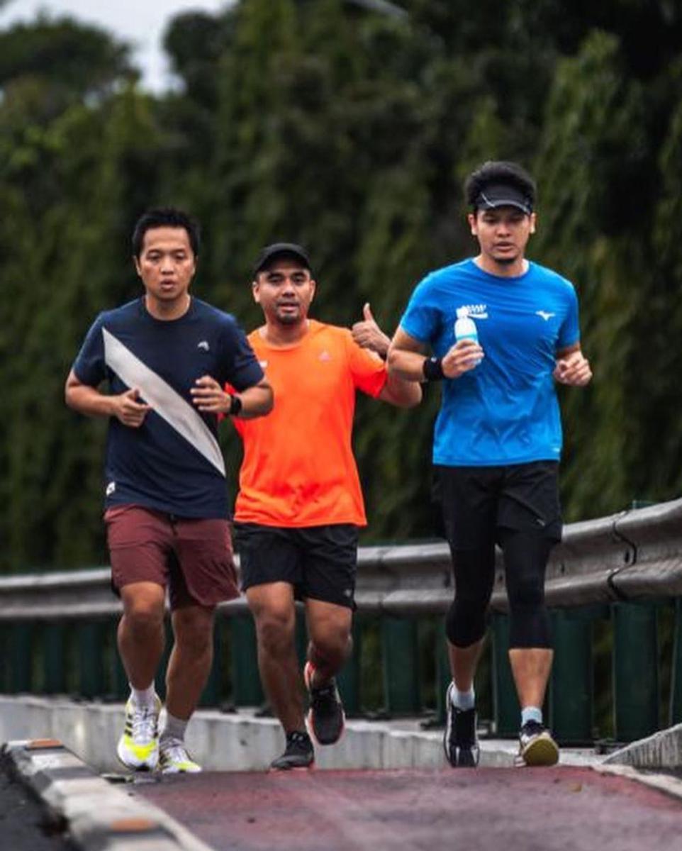 potret Dimas Seto saat olahraga (instagram.com/dimasseto_1)