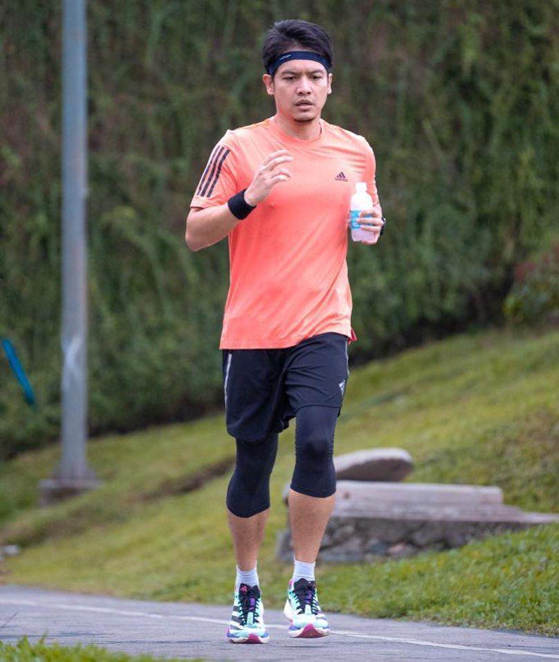 potret Dimas Seto saat olahraga (instagram.com/dimasseto_1)