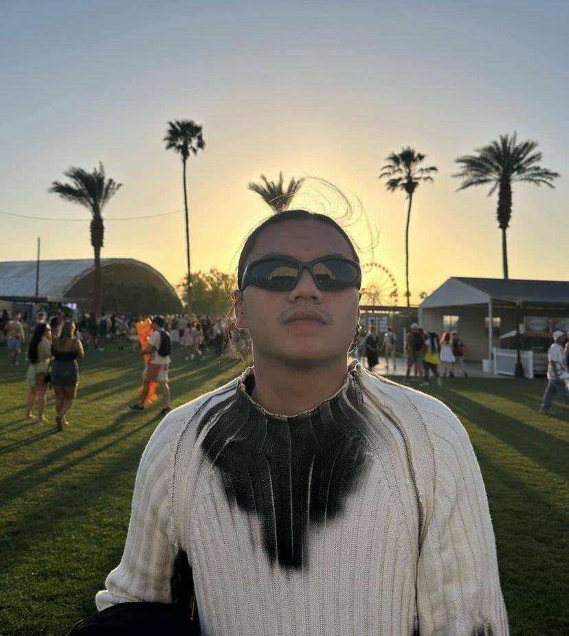 Gangga Kusuma nonton festival musik Coachella (instagram.com/ganggaksm)