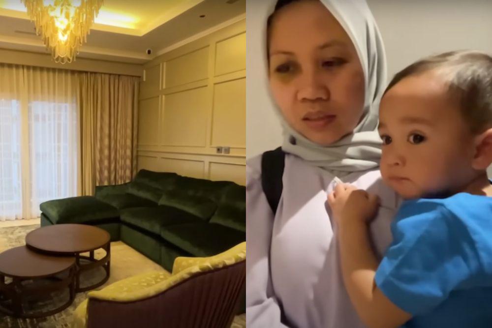 momen Rayyanza cek apartemen baru Rieta (youtube.com/mamarieta)