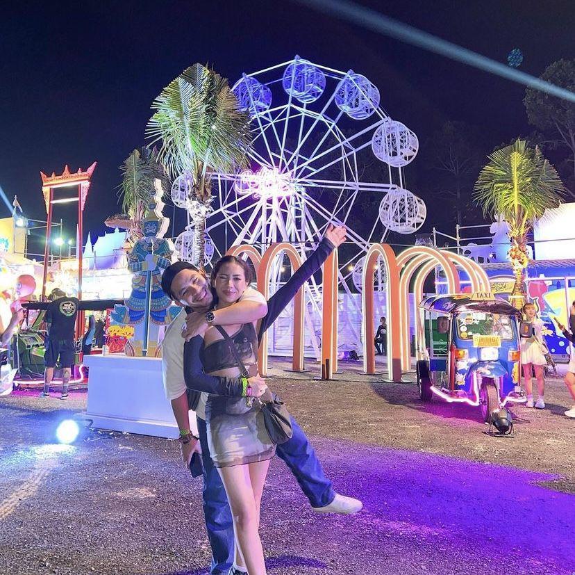 Abel Cantika nonton Rolling Loud Thailand (instagram.com/abellyc)