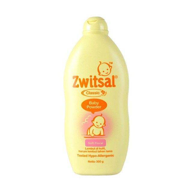 Zwitsal Baby Powder Classic Soft Floral. (dok. Shopee/unileverindonesia)
