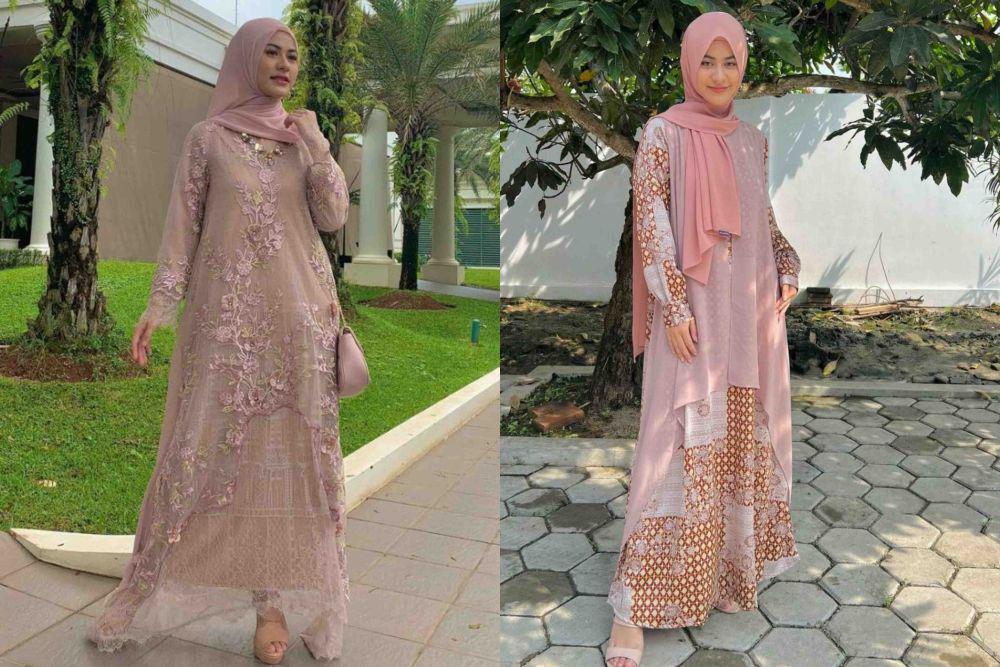 9 Referensi Outfit Hijab dengan Dress ala Betari Ayu, Feminin Abis!