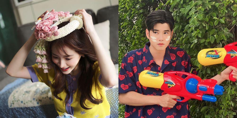 potret Baifern Pimchanok dan Mario Maurer rayakan Songkran (instagram.com/baifernbah | instagram.com/mario_mm38)
