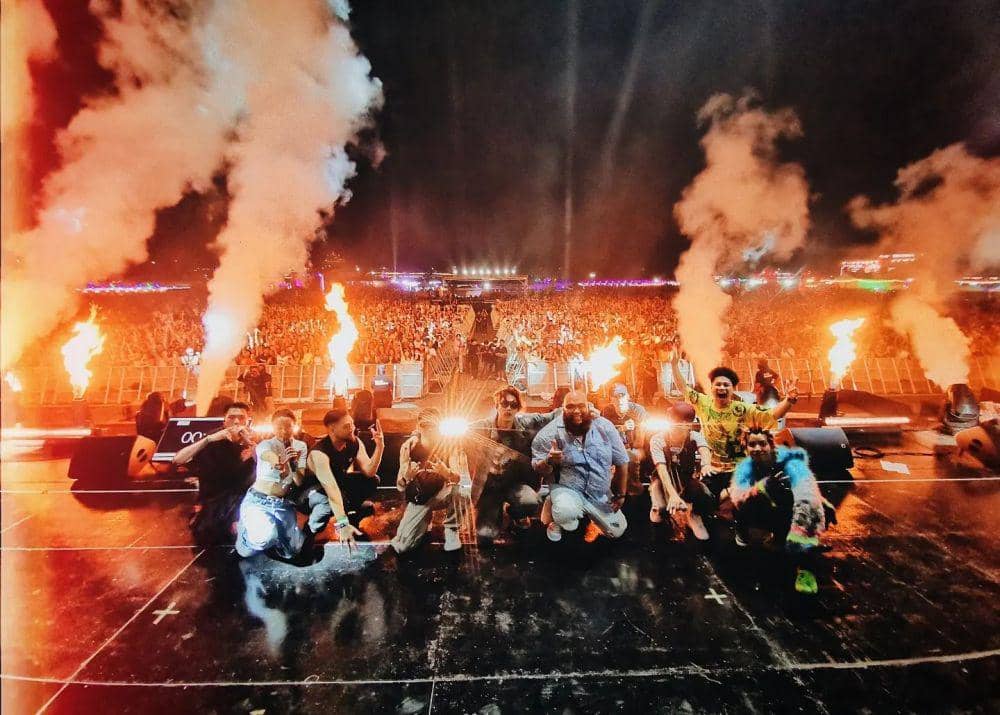 potret Bright Vachirawit bersama F.Hero di Festival "Rolling Loud Thailand 2023" (instagram.com/bbrightvc)