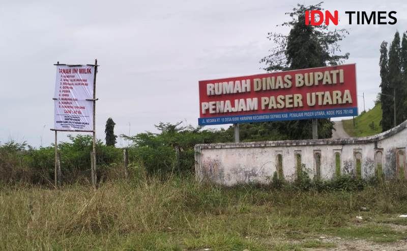 Warga Mematok Lahan 42 di Trunen Sepaku, setelah Tuntutan Tak Dipenuhi