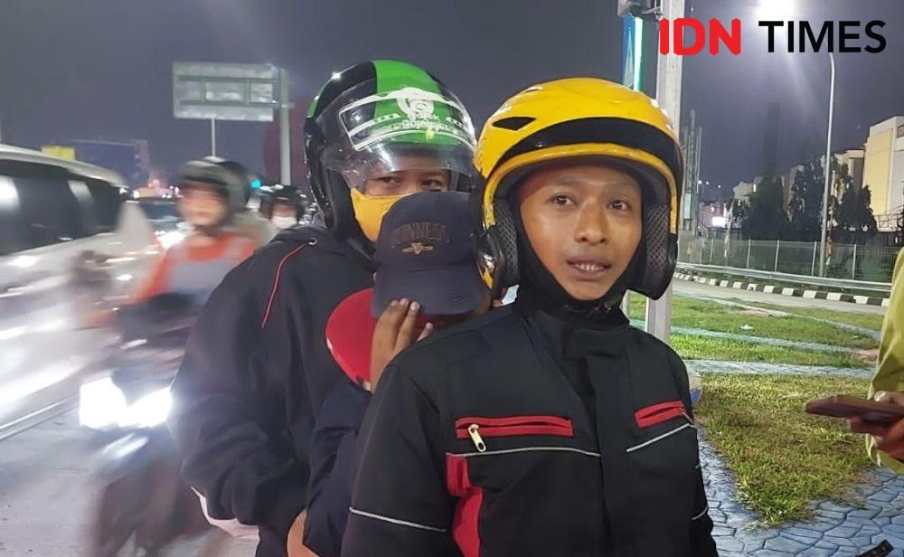 pemudik bernama Suparno (38 tahun). (IDN Times/Imam Faishal)