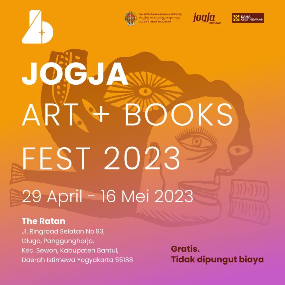 Jogja Art + Books Festival 2023 Digelar, Catat Agendanya!