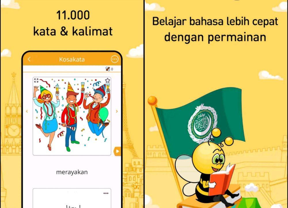 potret aplikasi Belajar Bahasa Arab (dok. FunEasyLearn/Belajar Bahasa Arab)