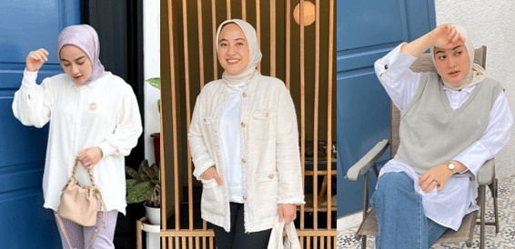 9 Ide Padu Padan Atasan Putih Zyta Delia, Cocok Buat Ngantor
