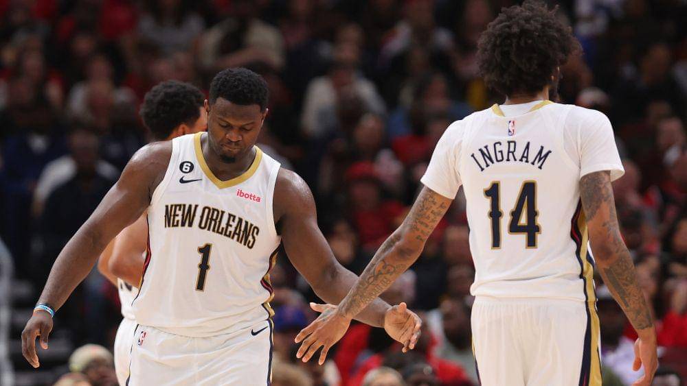 Zion Williamson dan Brandon Ingram (nba.com/pelicans)
