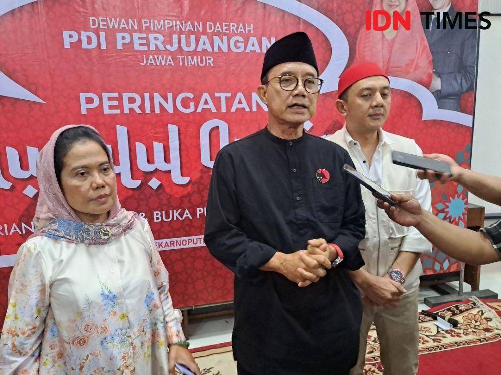 Plh Ketua DPD PDIP Jatim, Budi Sulistyono alias Kanang