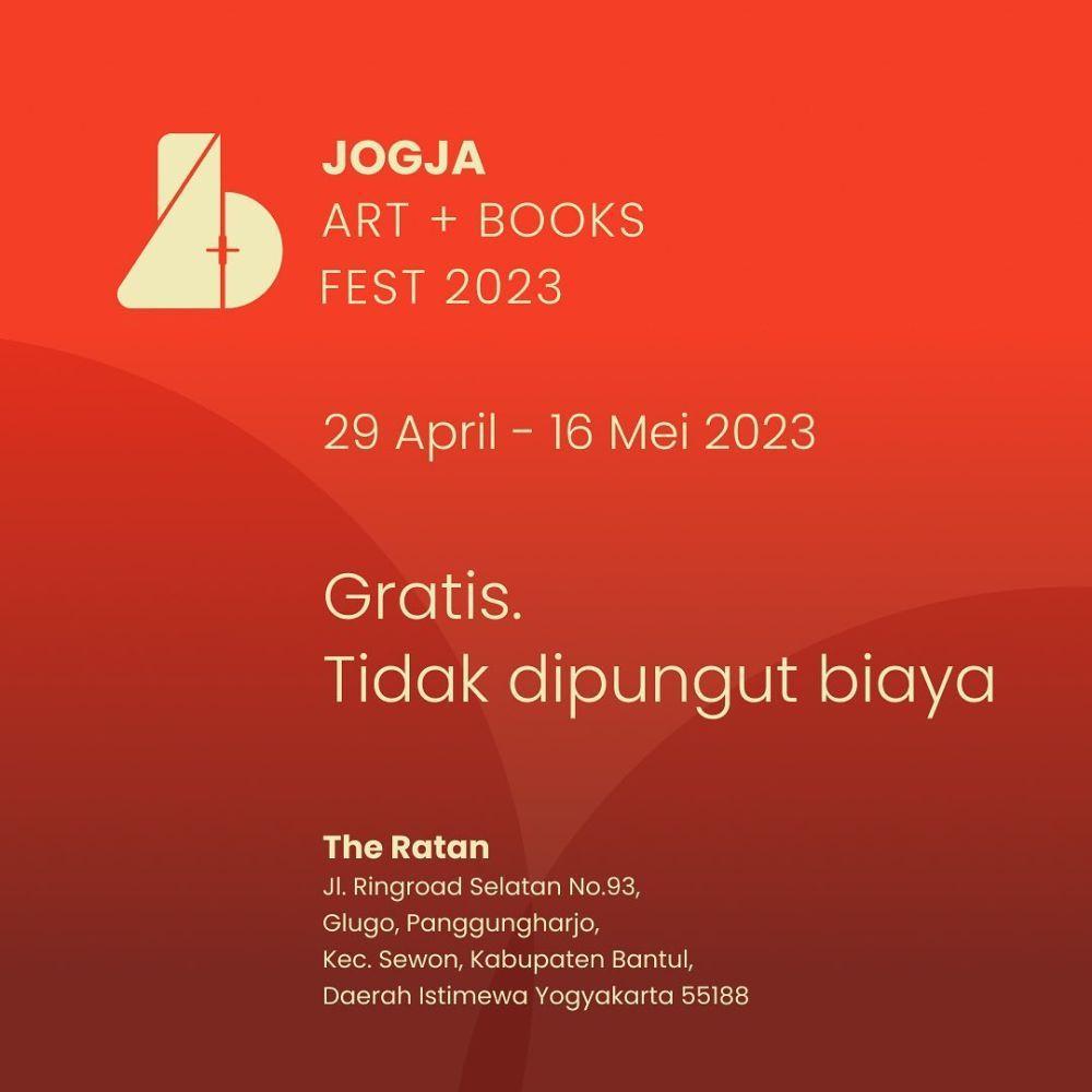 Jogja Art + Books Festival 2023. (Dok. Istimewa)