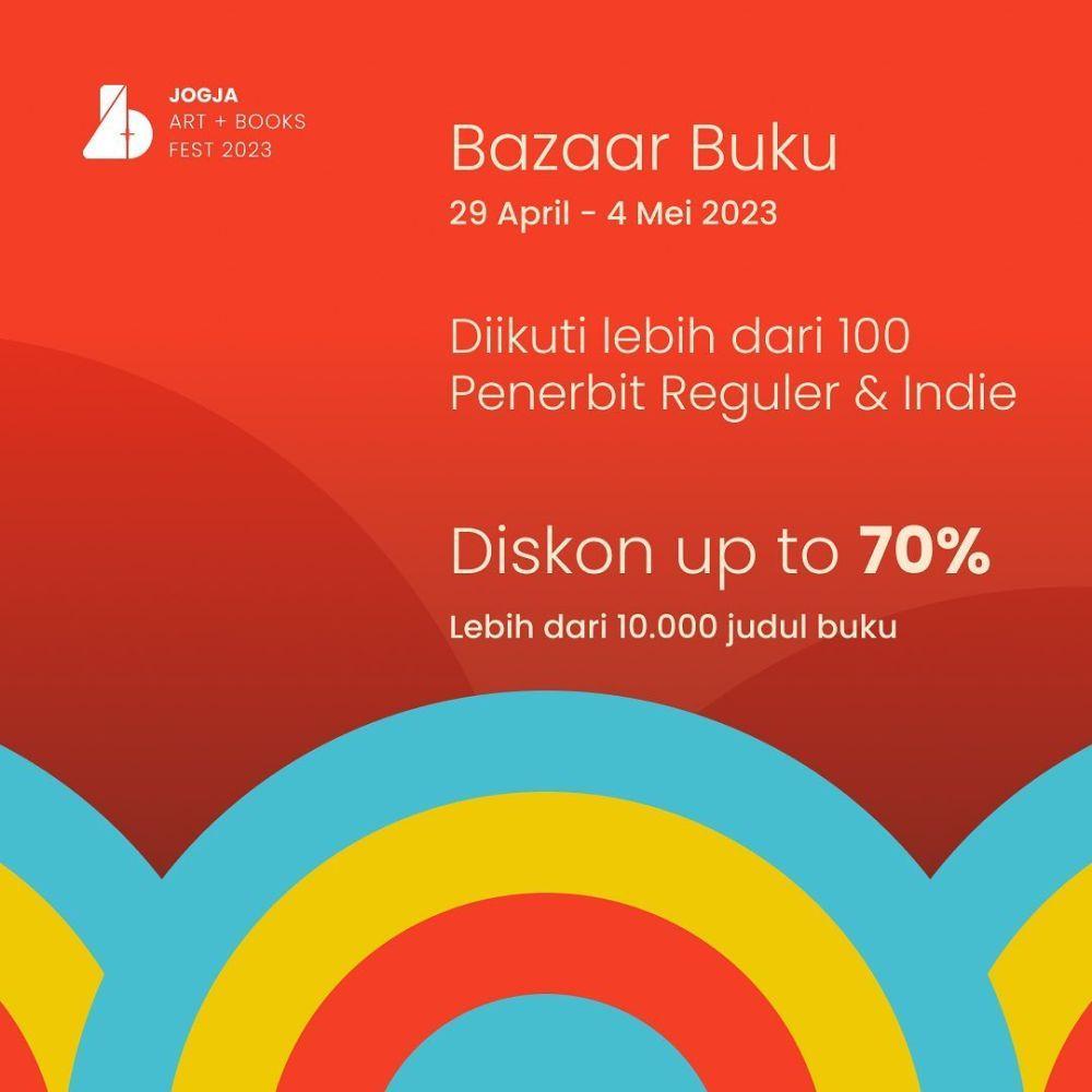 Jogja Art + Books Festival 2023. (Dok. Istimewa)