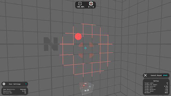 tangkapan layar Simple FPS Aim Trainer (dok. TapHazard Game/Simple FPS Aim Trainer)