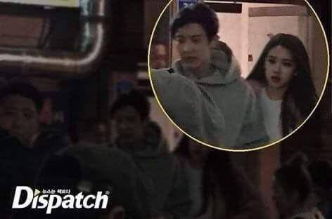 foto editan Chanyeol EXO dan Rose BLACKPINK (koreaboo.com)