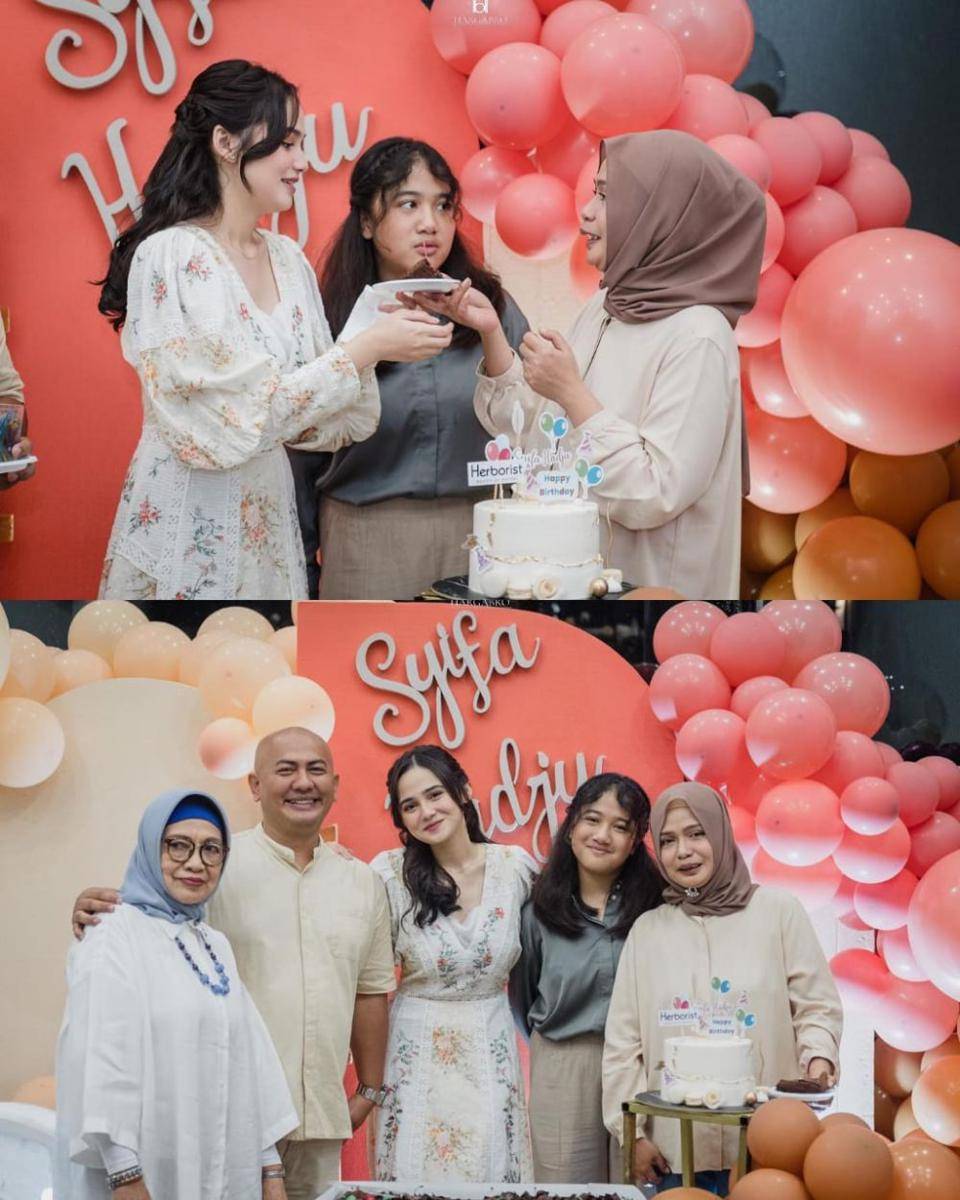 potret Syifa Hadju dan keluarga (instagram.com/syifahadju)