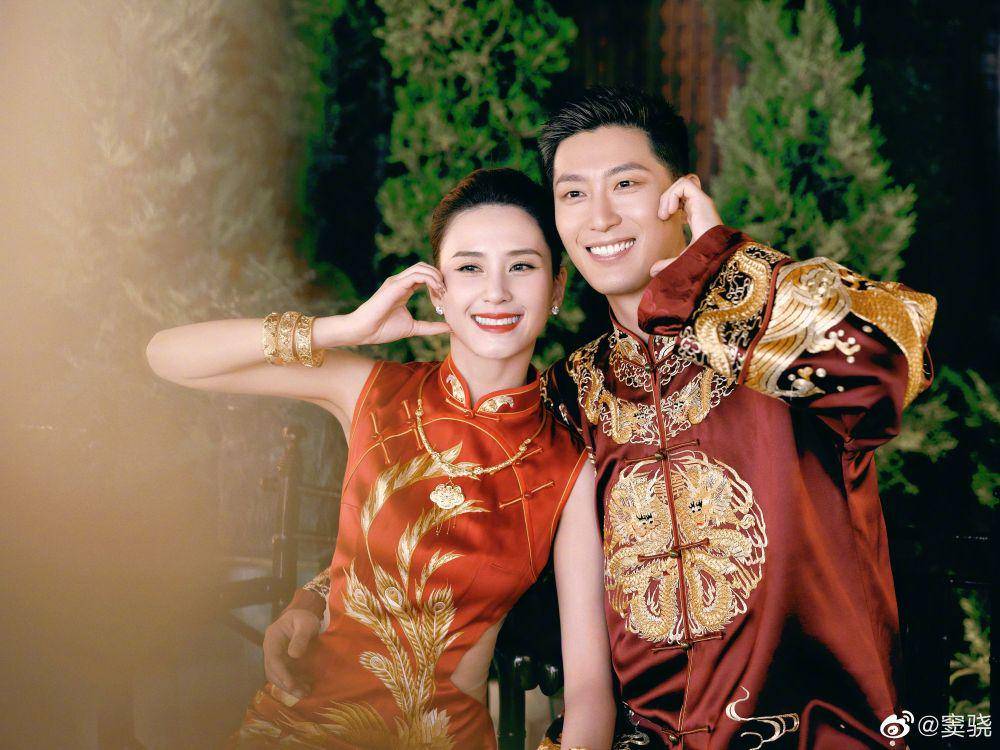 potret pernikahan Shawn Dou dan Laurinda Ho (weibo.cn/窦骁)